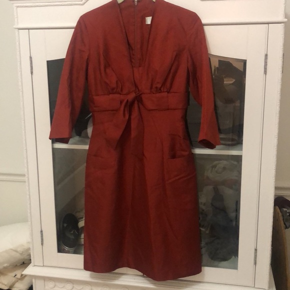 Badgley Mischka Dresses & Skirts - Badgely mishka Rusty orange dress